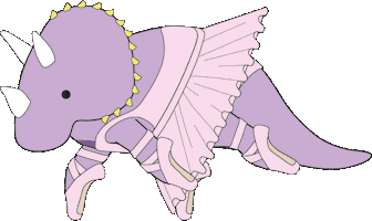 dance dancing Sticker by Charlotte Filshie