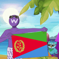 Sunglasses Flag GIF
