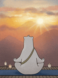 Peace Yoga GIF