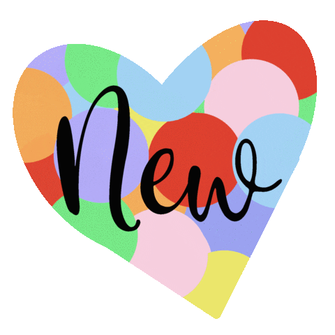 New Heart Sticker