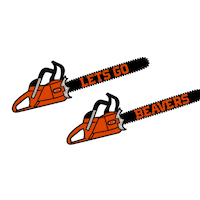 oregon chainsaw Sticker by OregonStateAthletics