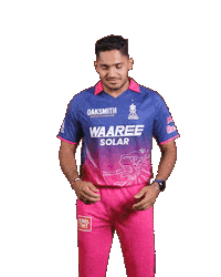 Halla Bol Pink Sticker by Rajasthan Royals