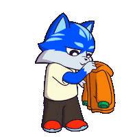 Cat Dressing Sticker by Toshithecat