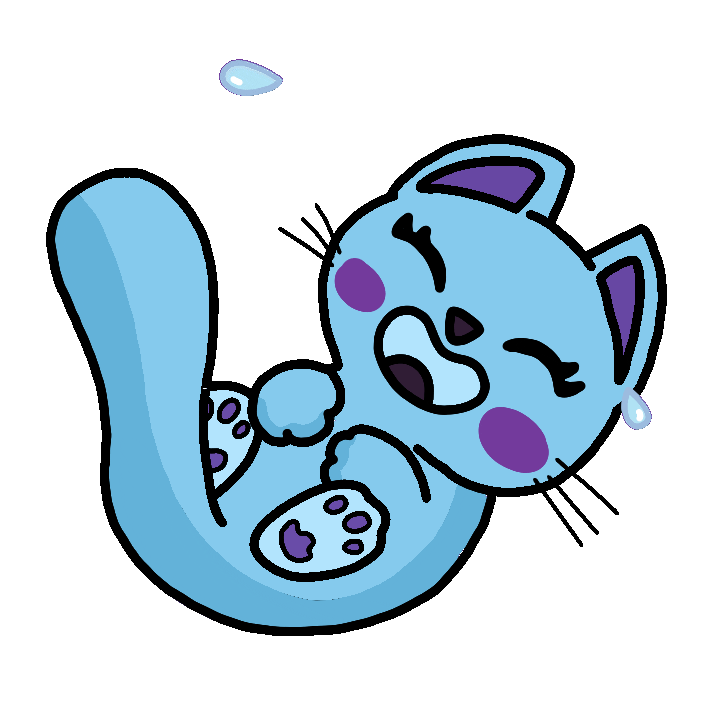 Cat Laughing Sticker by Digital Pratik