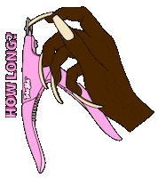 Nails Attitude Sticker by Trés She