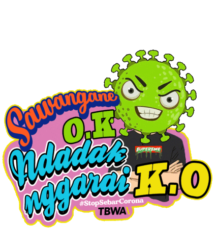 TBWAIndonesia giphyupload covid lebaran mudik Sticker