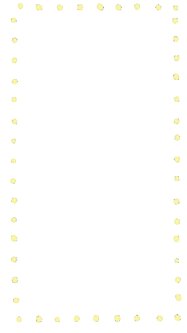 Lights Frame Sticker by Marie Boiseau