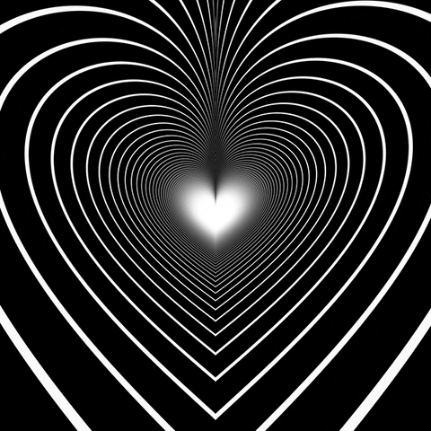black and white love GIF by xponentialdesign