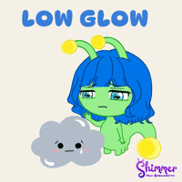 Lugubriousness Shimmer The Glowworm Sad Hopecore Compassion Empathy I Got You Just Breath GIF by ShimmertheGlowworm