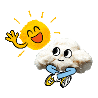 Good Afternoon Sun Sticker by GIPHY Studios 2021