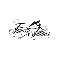 Tattoo Artist Art Sticker by Fawcett Tattoos
