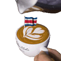 Costa Rica Barista Sticker by Dritan Alsela Coffee