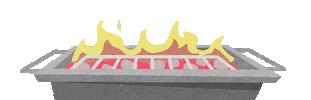 Summer Grilling Sticker by MILRAM