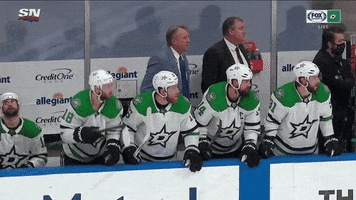 Excited Ice Hockey GIF by FOX Sports Southwest