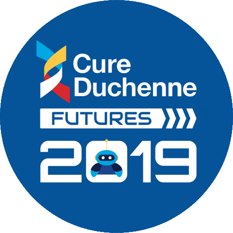 Robot Disneyland Sticker by CureDuchenne
