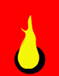 Aramean-Center giphyupload fire black icon GIF