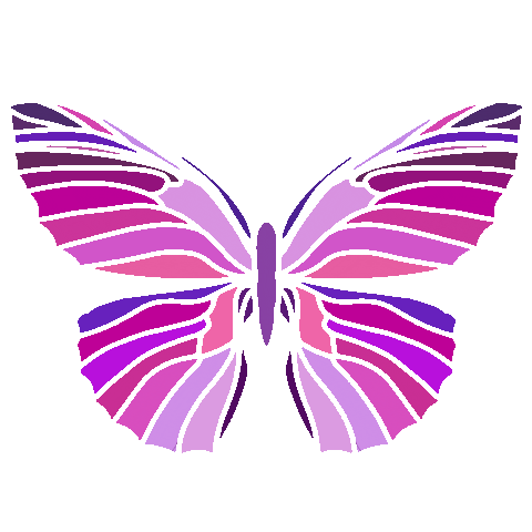 Pink Rainbow Sticker