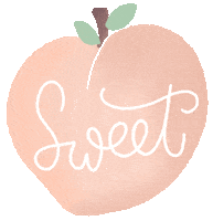 Peach Dulce Sticker