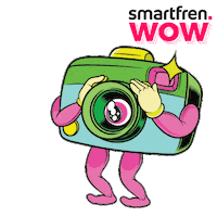 Emoticon Wow Sticker by Smartfren 4G