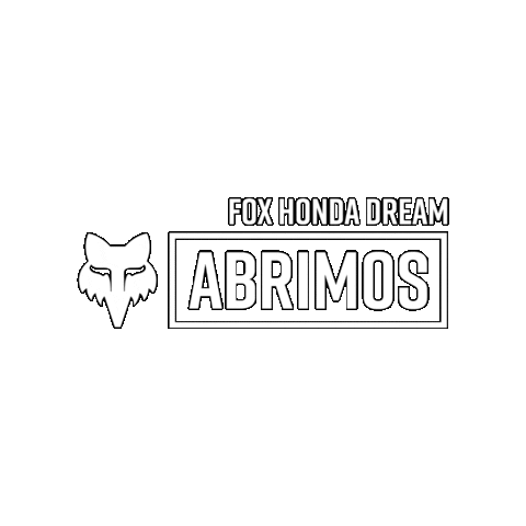Fox Honda Dream Sticker by Fox Racing Colombia