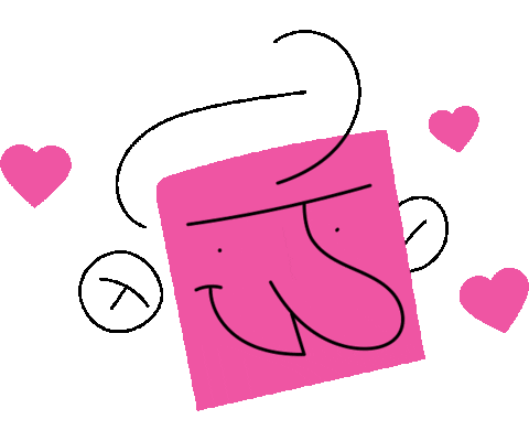 heart love Sticker by Postgrain