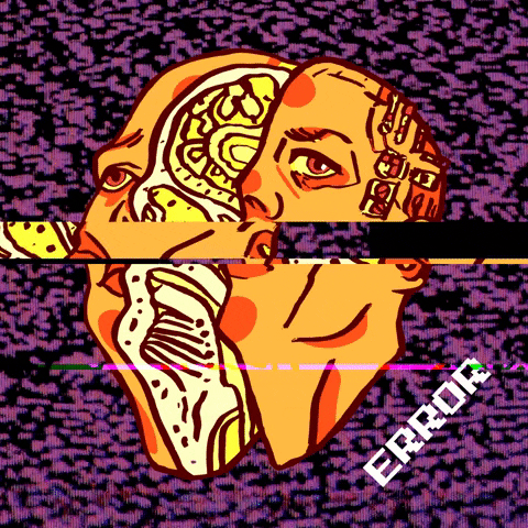 depravedcave tv illustration glitch trippy GIF