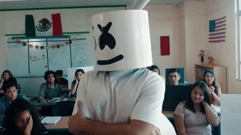 School Cross Arms GIF by Marshmello