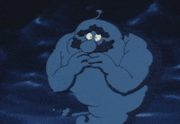 scared rainbow brite GIF