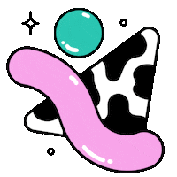 lacharbonne fun pink retro vintage Sticker