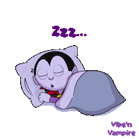 Halloween Sleeping Sticker by VeeFriends