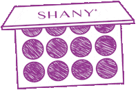 SHANYCosmetics beauty makeup cosmetics eyeshadow Sticker