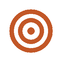 Swell_Spark target bullseye axethrowing bladeandtimber Sticker