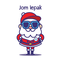 Happy Merry Christmas Sticker by Setel