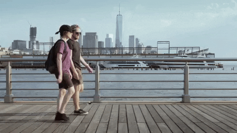 ellen page friends GIF by GAYCATION with Ellen Page and Ian Daniel