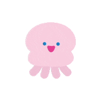 Pink Sea Sticker by THE RECORDER FACTORY