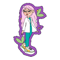 Illustration Plants Sticker