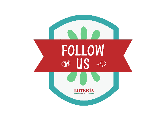 Loteriacandyco giphyupload follow us loteriacandyco loteria candy co Sticker
