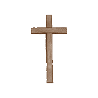 Good Friday Jesus Sticker by Peyton Baxter