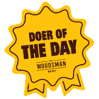 The_Woodsman_Whisky winning whisky badge achievement Sticker