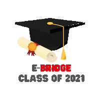 ebridgepreschoolsg graduate class of 2021 ebridge e-bridge Sticker