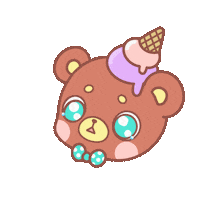 Piyoasdf cute sad kawaii crying Sticker