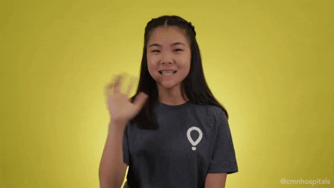 Girl Hello GIF by Children's Miracle Network Hospitals