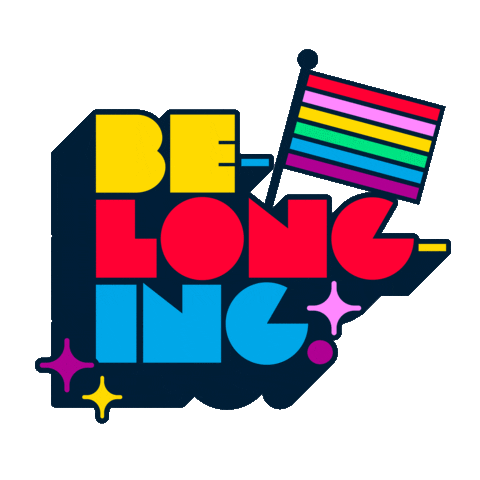 Pride Belonging Sticker by In-House Int'l Creative