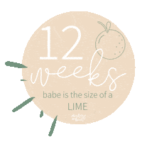 Pregnancy Baby Bump Sticker by Audrey & Bear