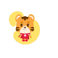 Amu Harimau Sticker by accurateid