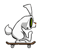 Bounce Rabbit Sticker
