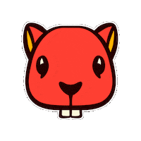 Squirrel Zodiac Sticker