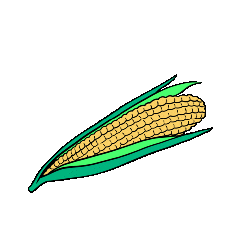 Corn On The Cob Bbq Sticker by Black Eats LDN