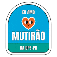 Mutirao Sticker by Defensoria Pública do Estado do Paraná