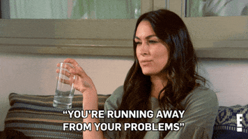running away nikki bella GIF by E!